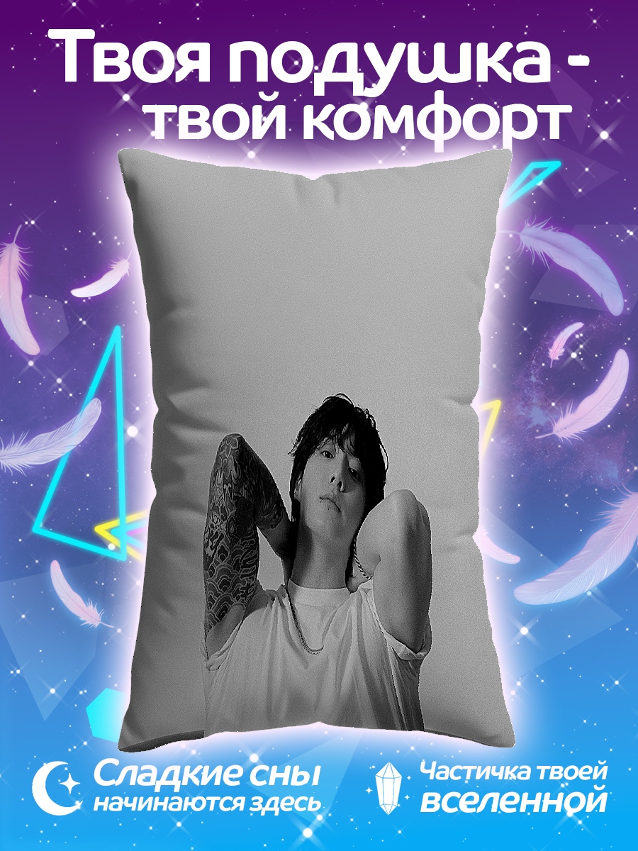 Подушка Парень с татуировками