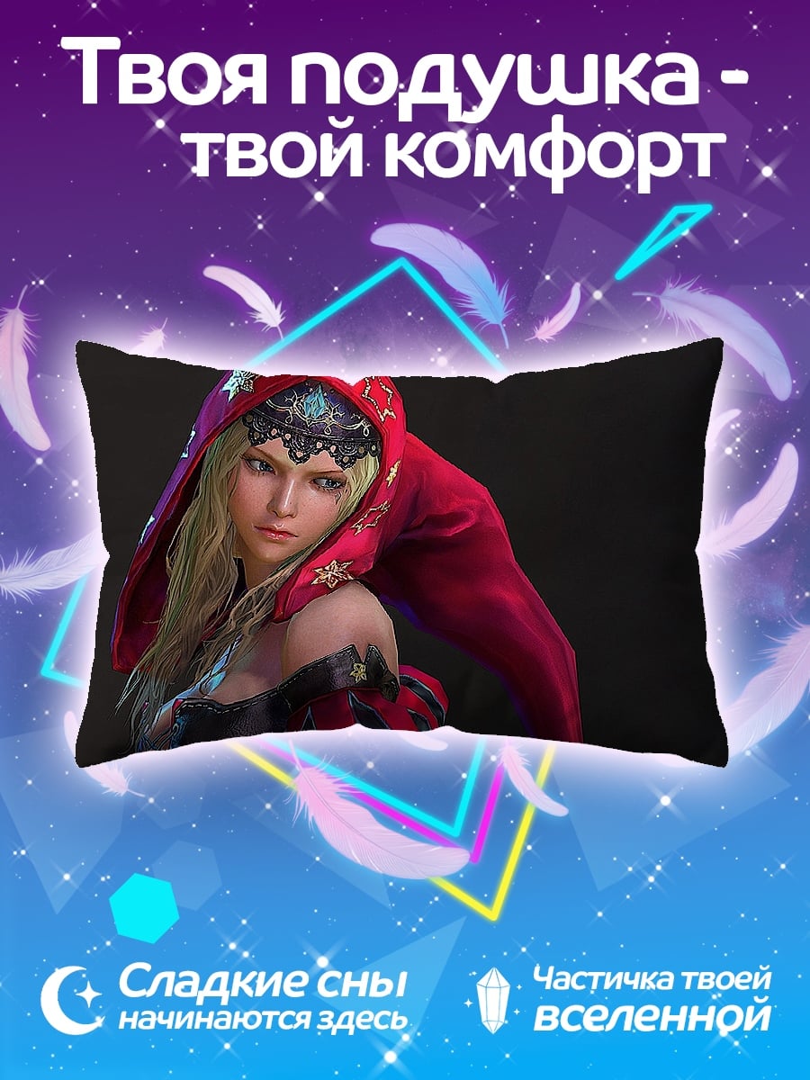 Подушка Девушка в красном капюшоне