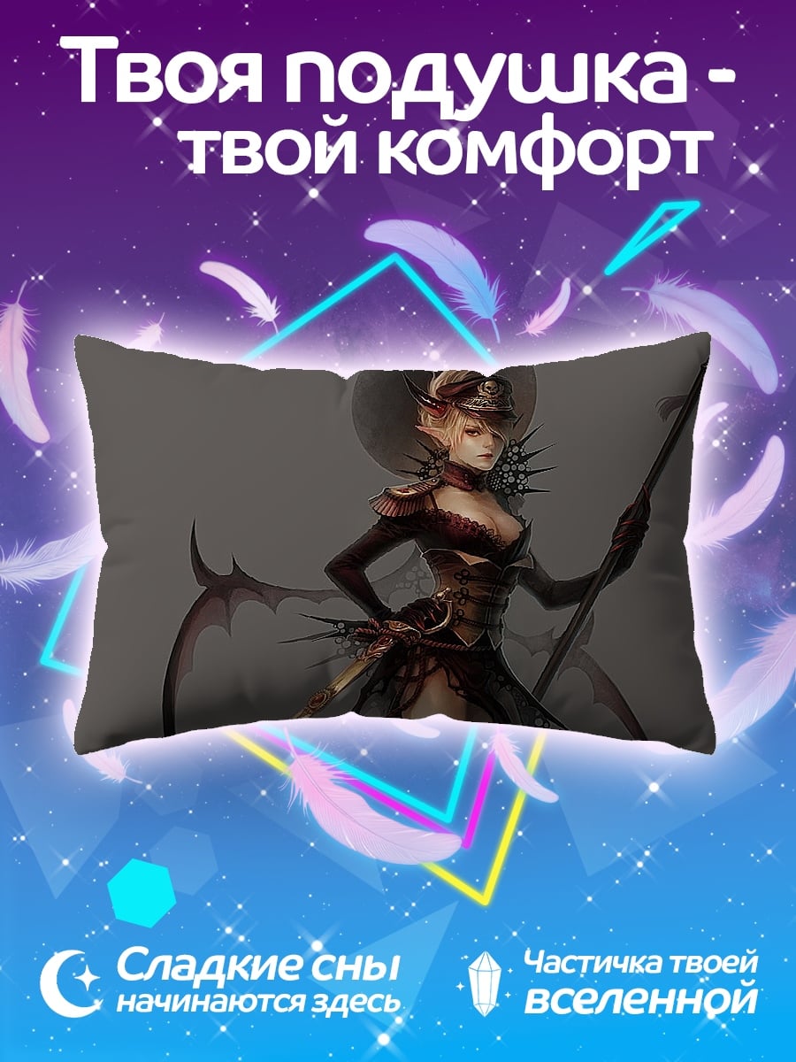 Подушка Девушка-демон
