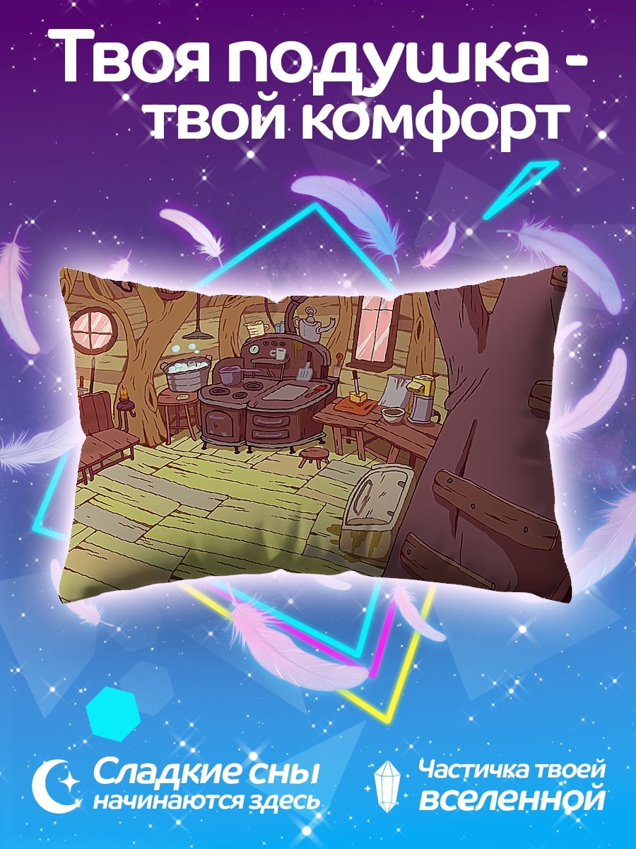 Подушка домик в лесу