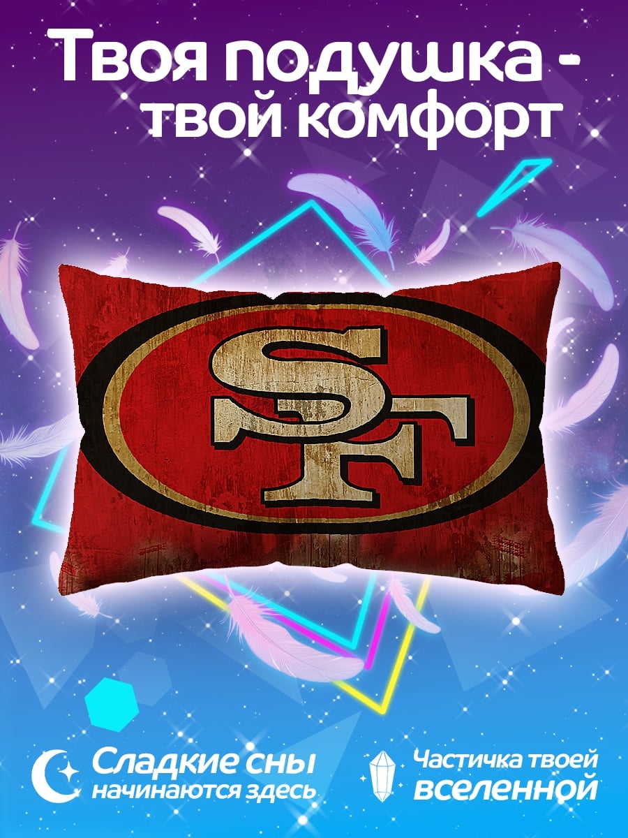 Подушка Логотип 49ers