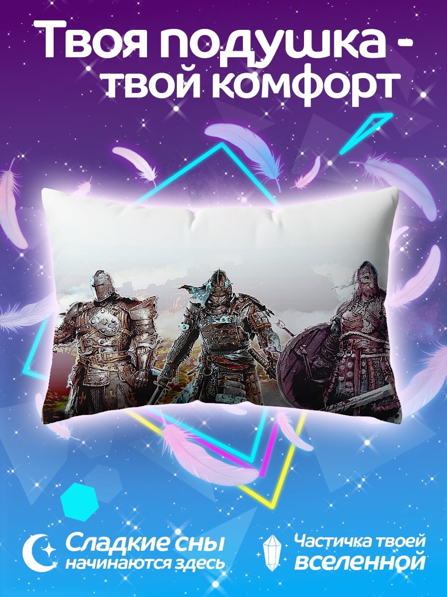 Подушка Три воина в броне