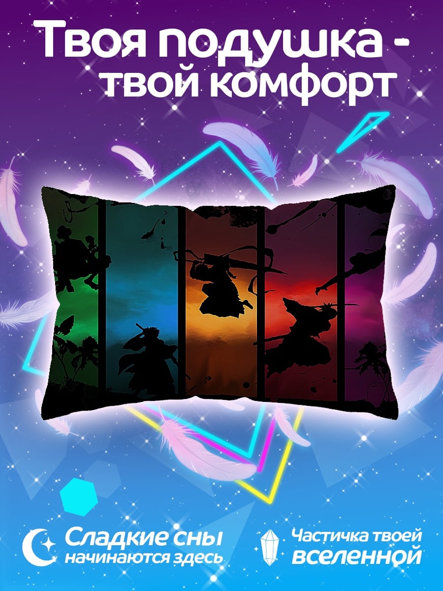 Подушка Самураи в цвете