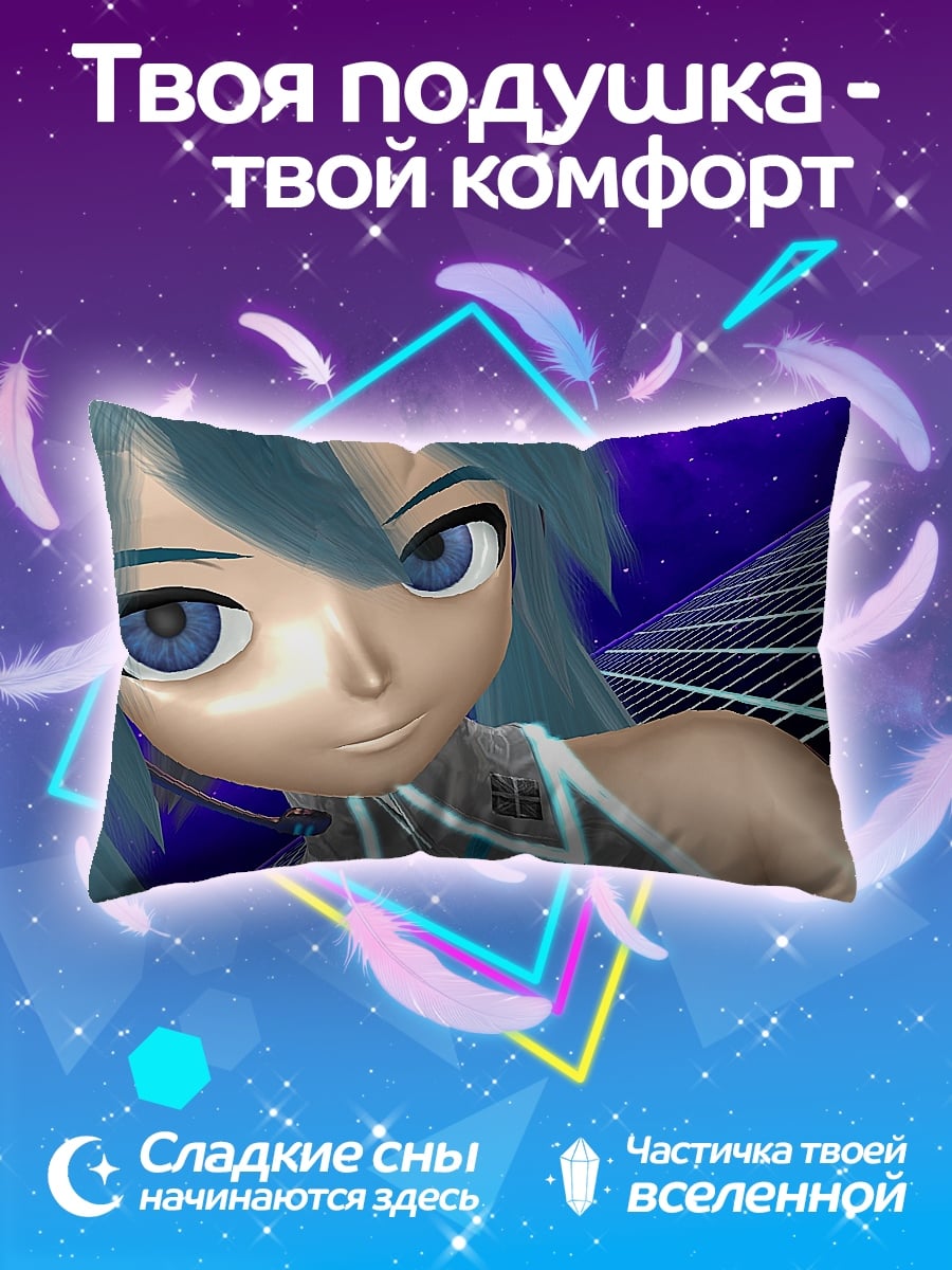 Подушка Аниме девушка Мику