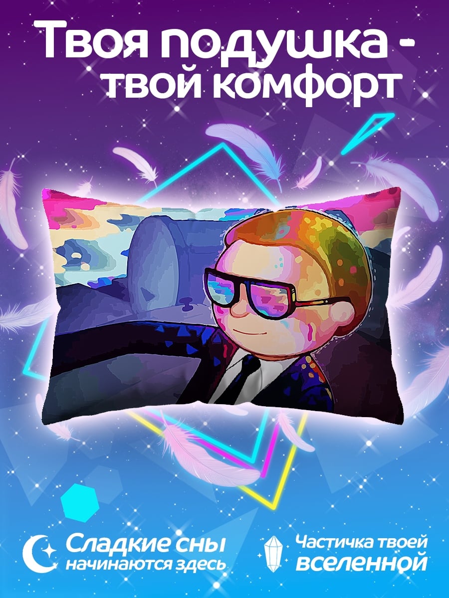 Подушка Рик в космосе