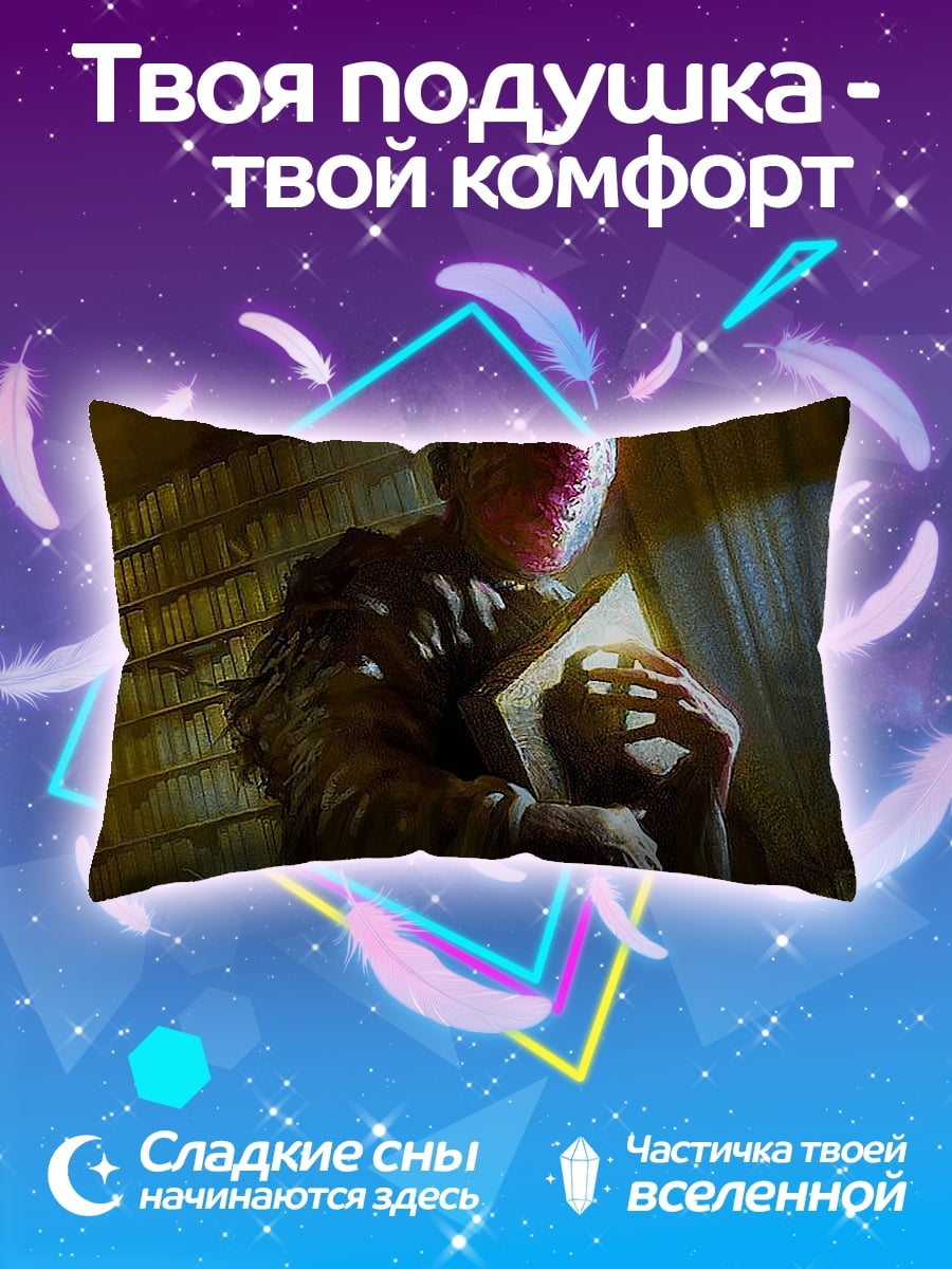 Подушка Мудрец с книгой