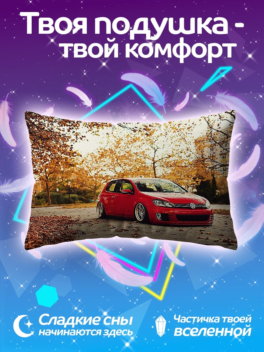 Подушка Красный гольф