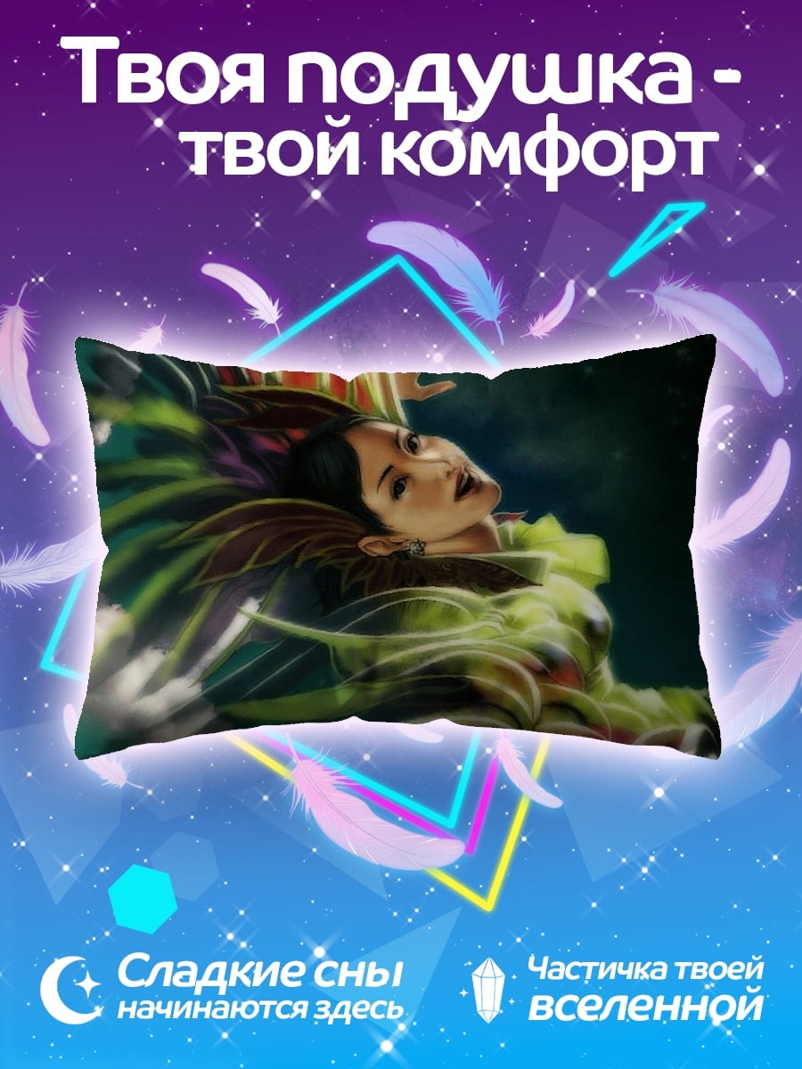 Подушка Аниме девушка космос