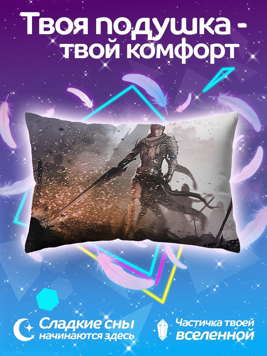 Подушка Воин с мечом
