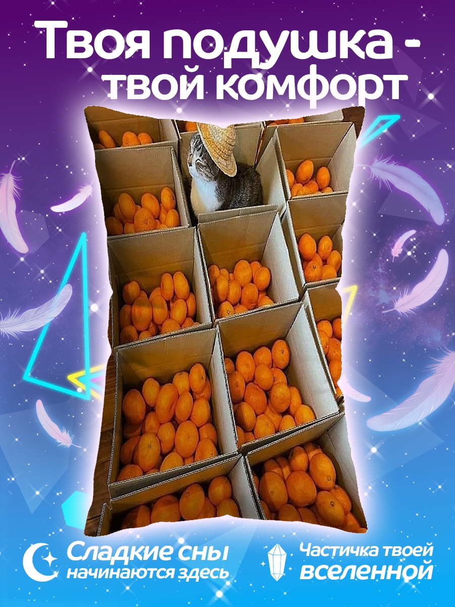 Подушка Кот в шляпе