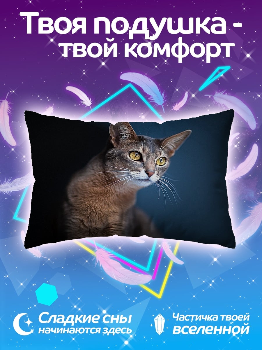 Подушка Абиссинский кот