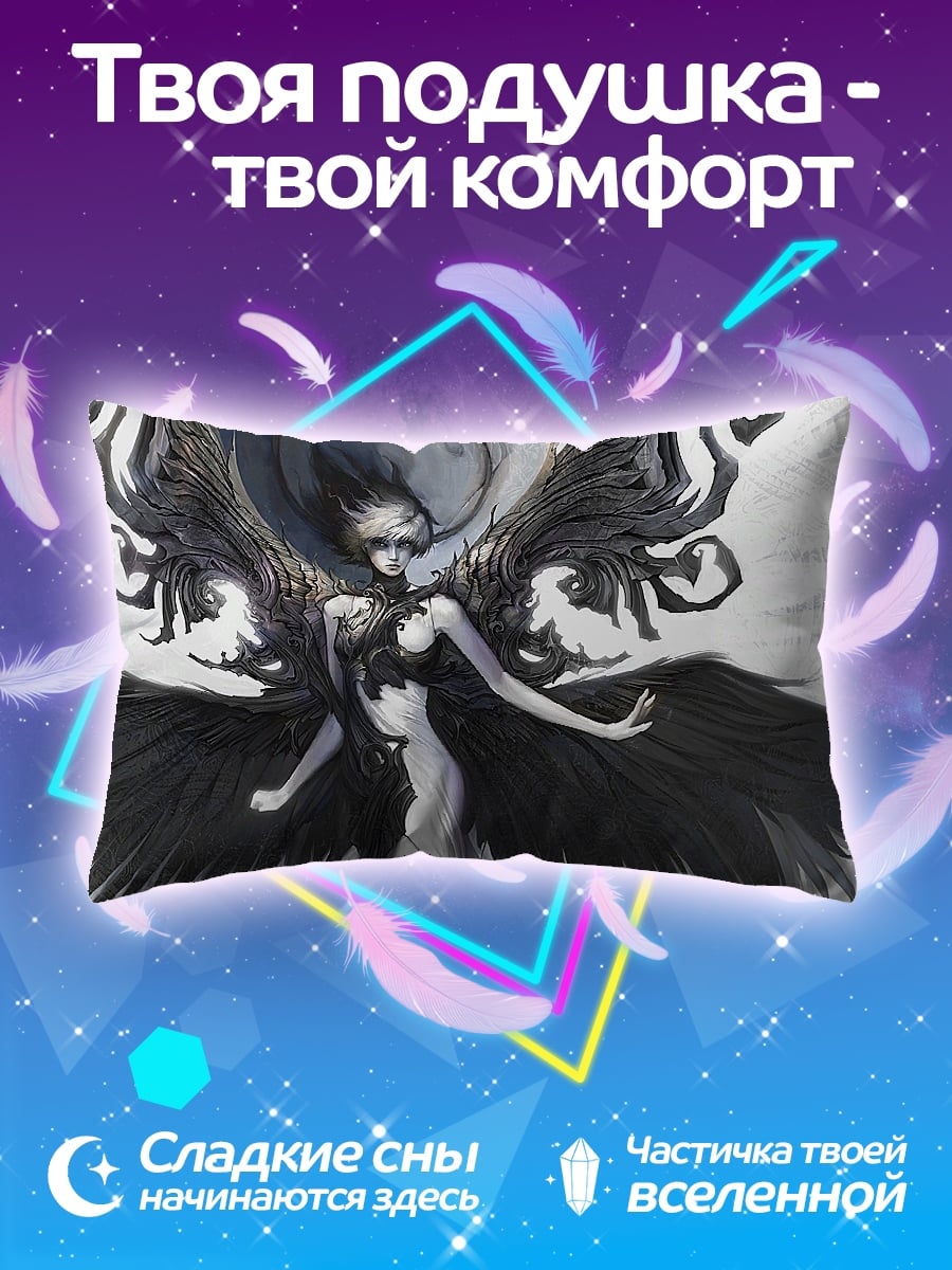 Подушка Темная ангелица