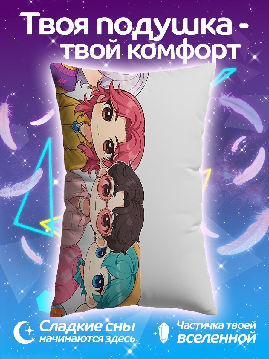 Подушка Милые аниме девочки