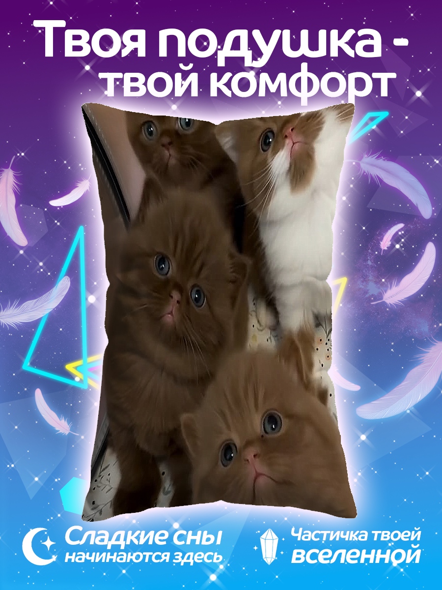 Подушка Четыре котенка