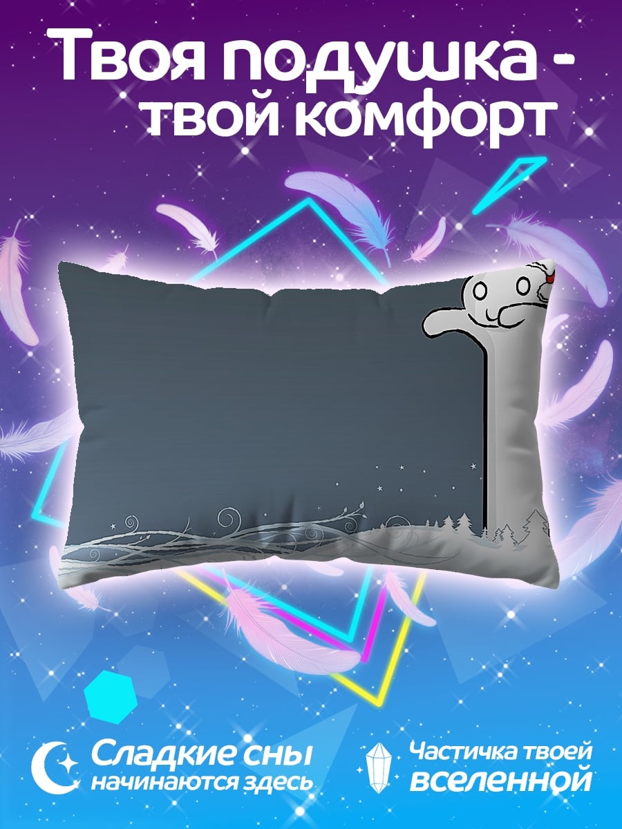 Подушка Кот Санта