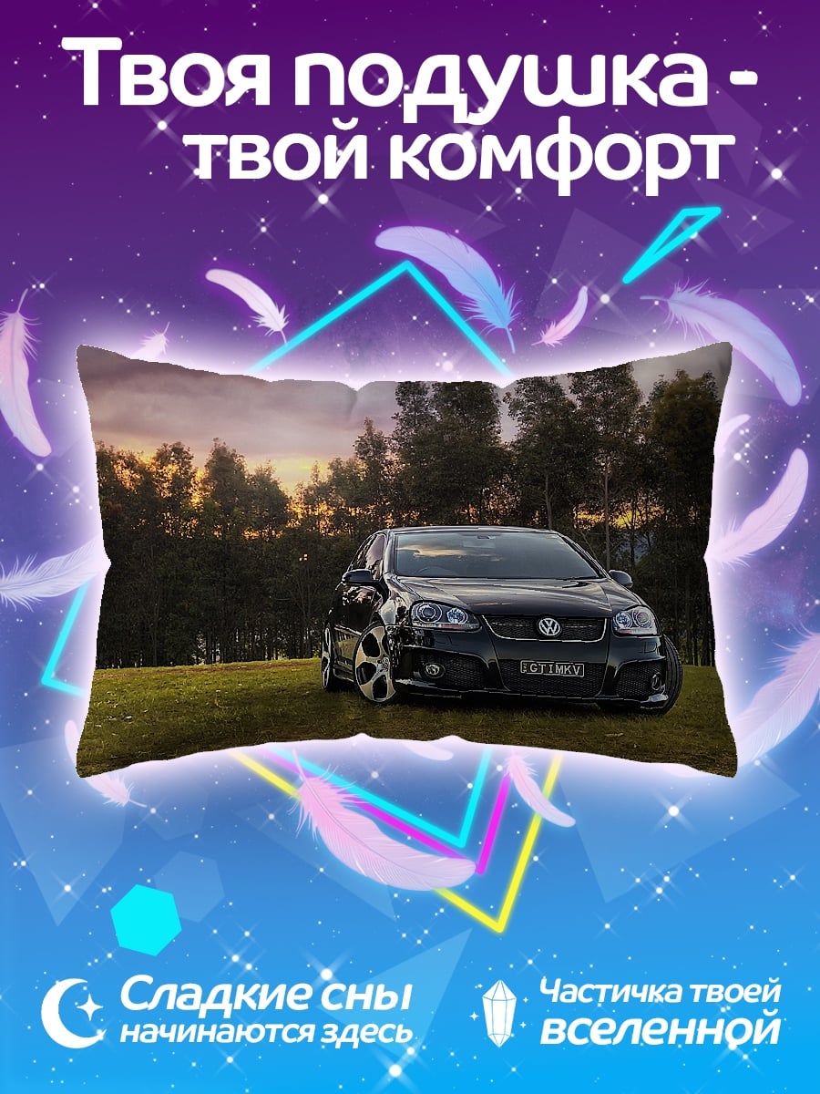 Подушка Черный автомобиль