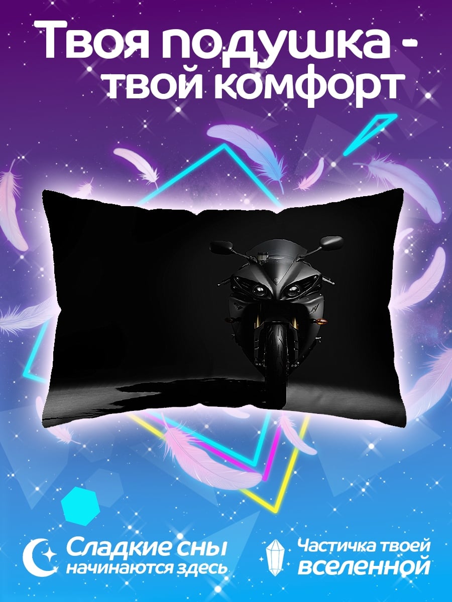 Подушка Черный байкер