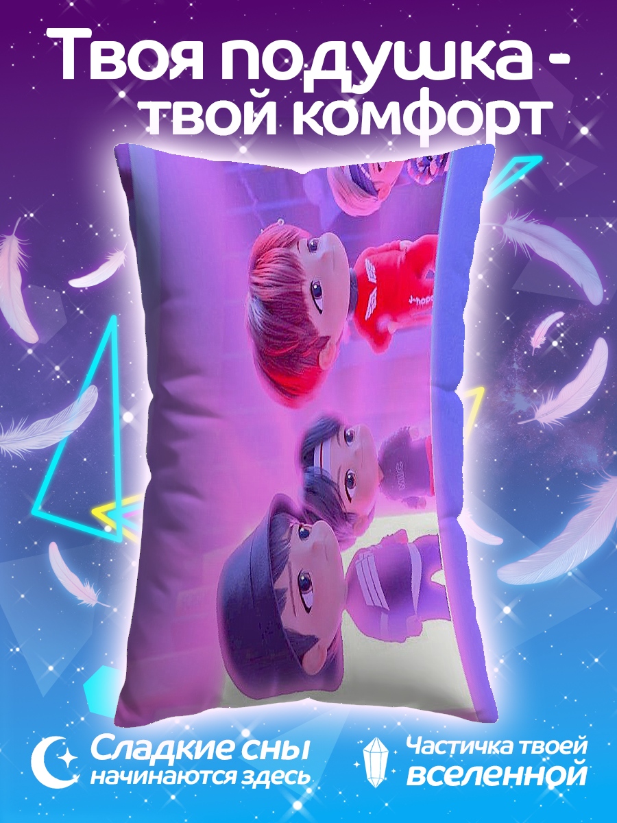Подушка Аниме девушки в фиолетовом