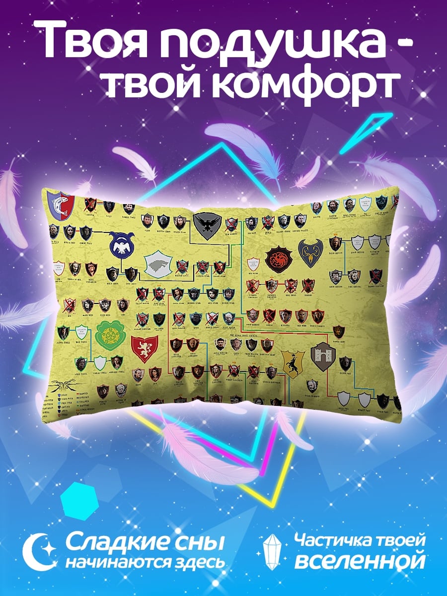 Подушка Генеалогия Вестероса
