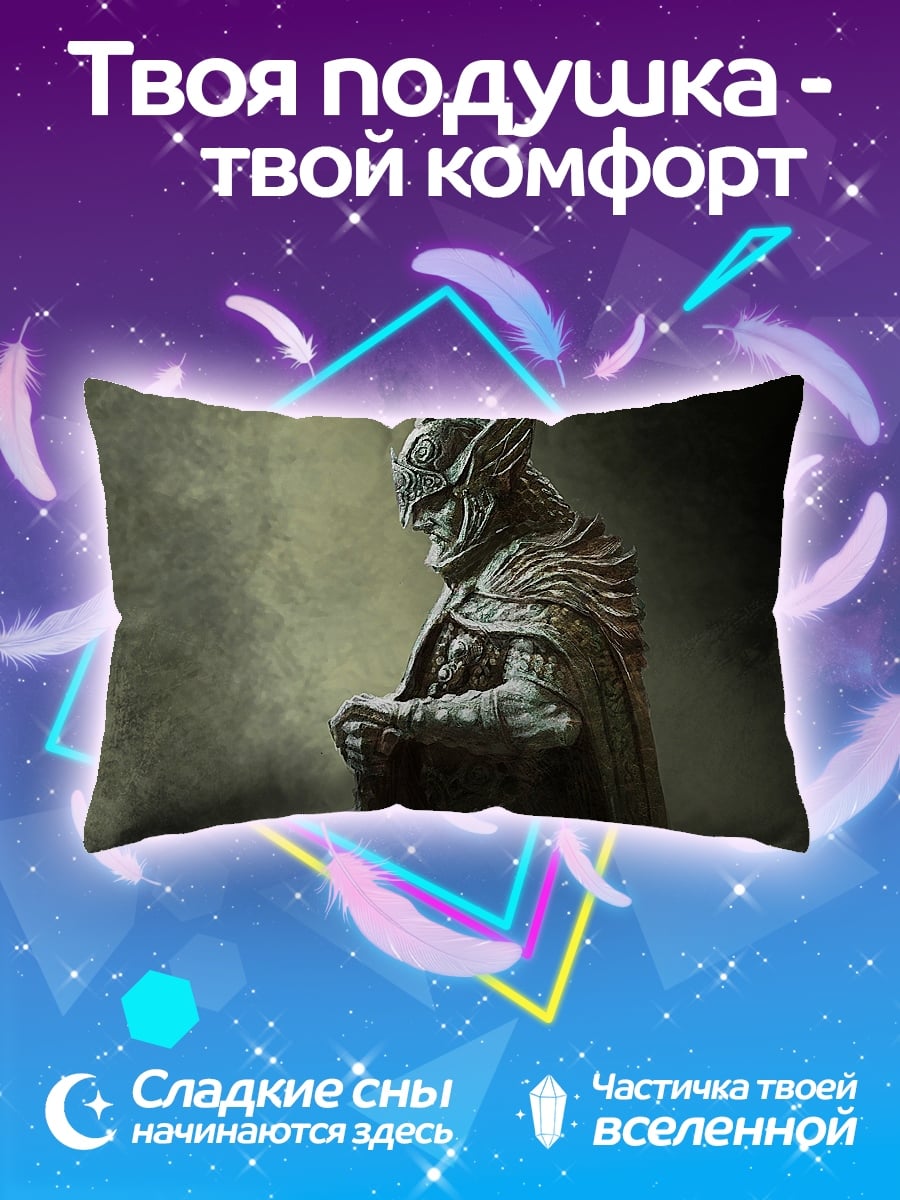 Подушка Статуя воина