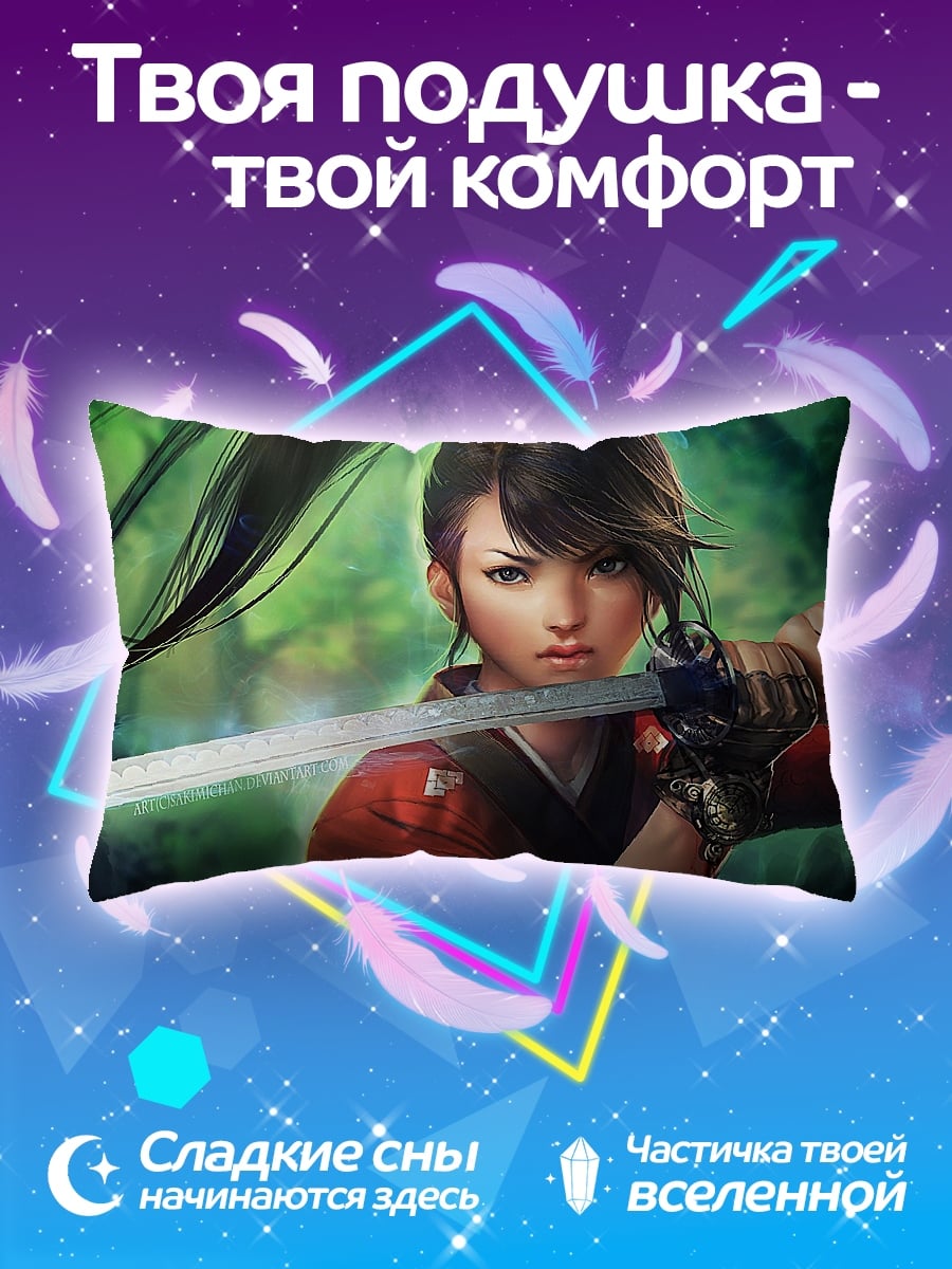 Подушка Самурай с катаной