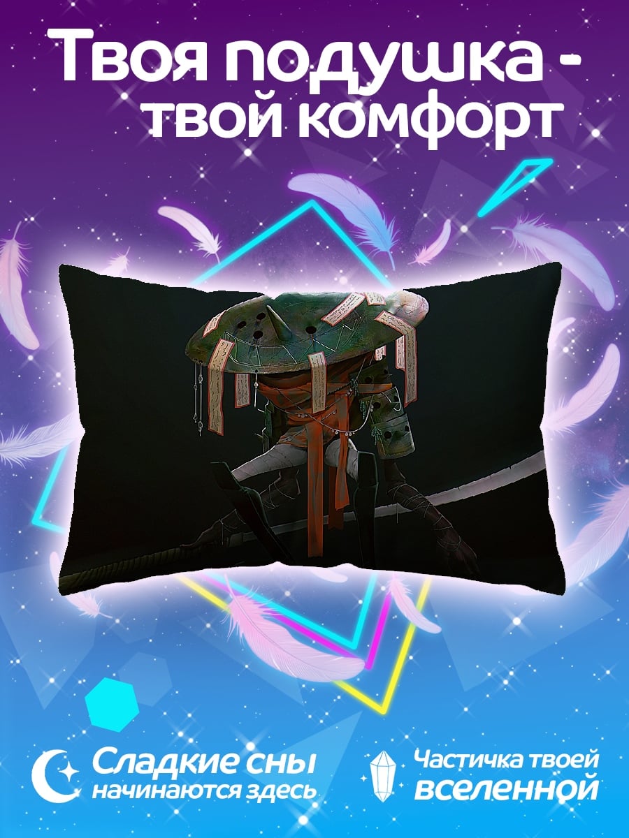 Подушка самурай с мечом