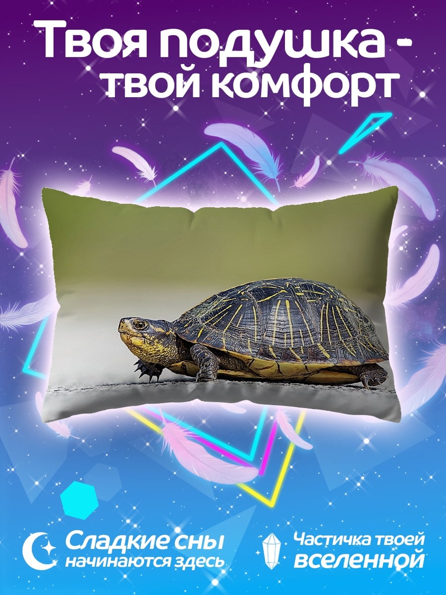 Подушка Черепаха на дороге