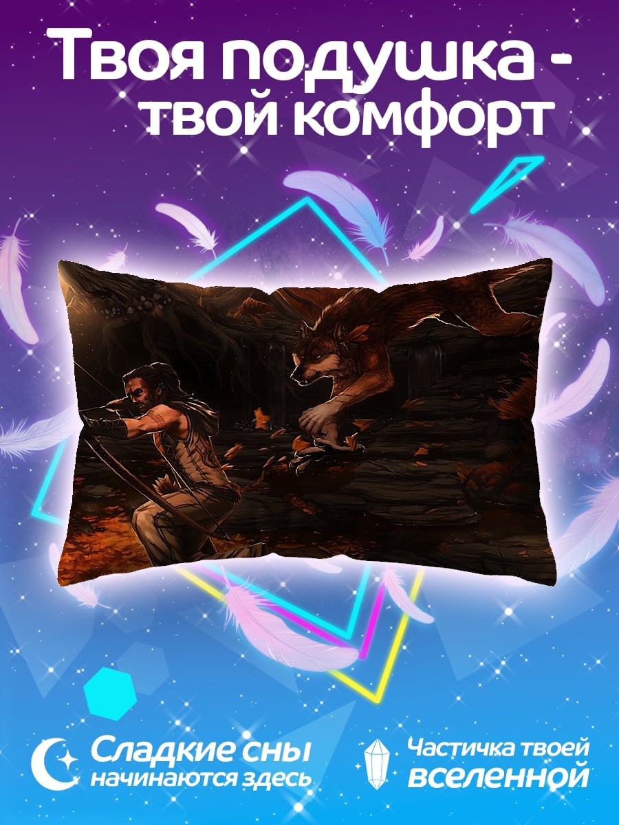 Подушка Битва с волком