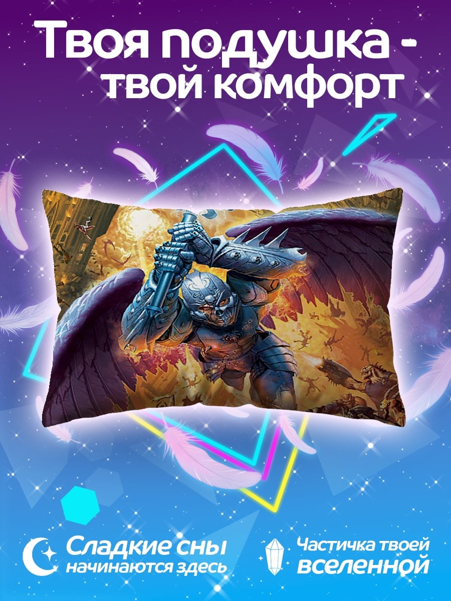 Подушка Воин с мечом