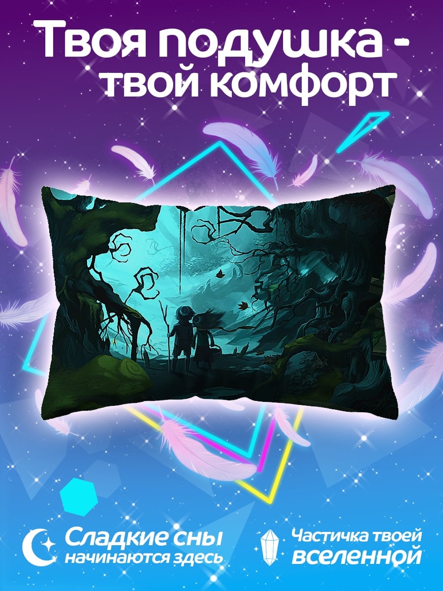 Подушка волшебный лес