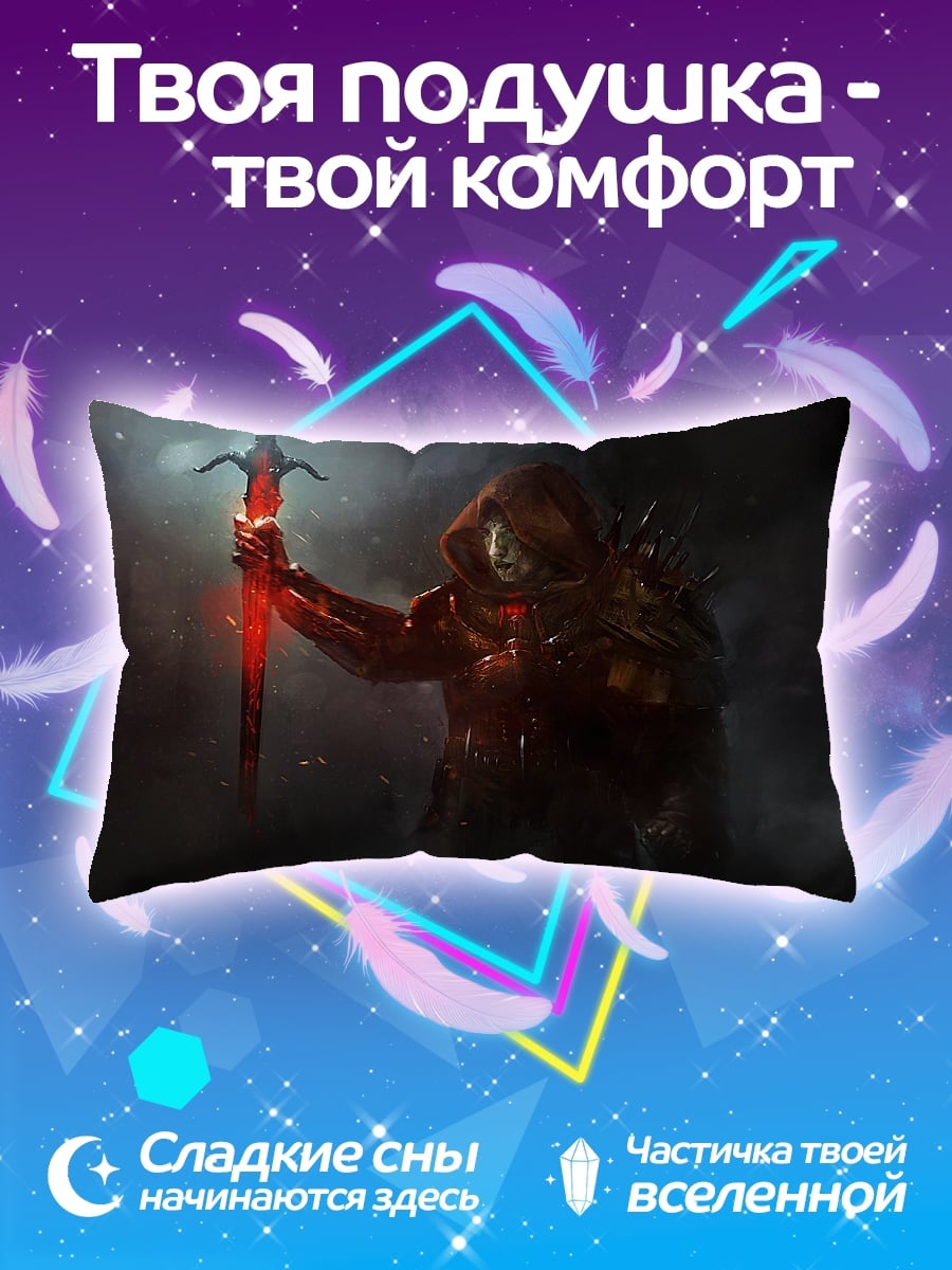 Подушка Воин с мечом