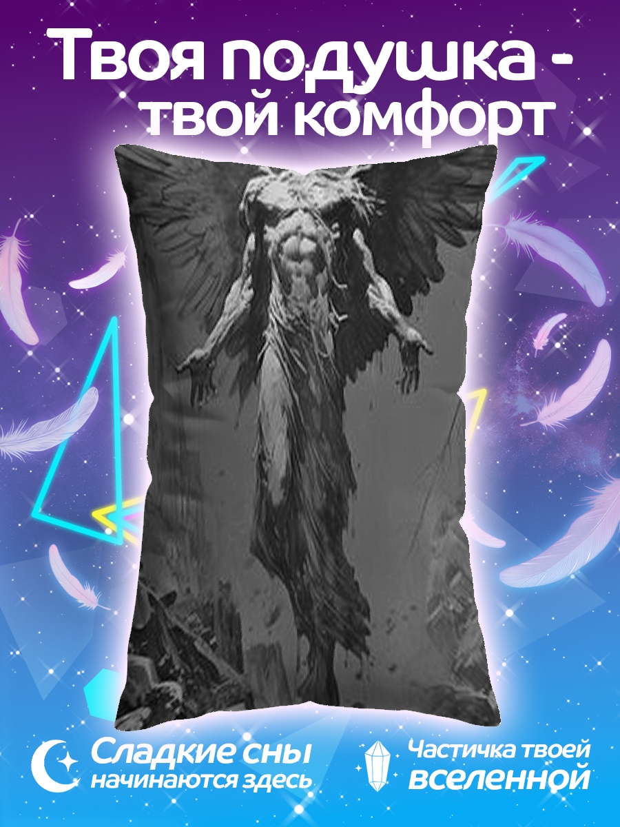 Подушка Девушка с катаной
