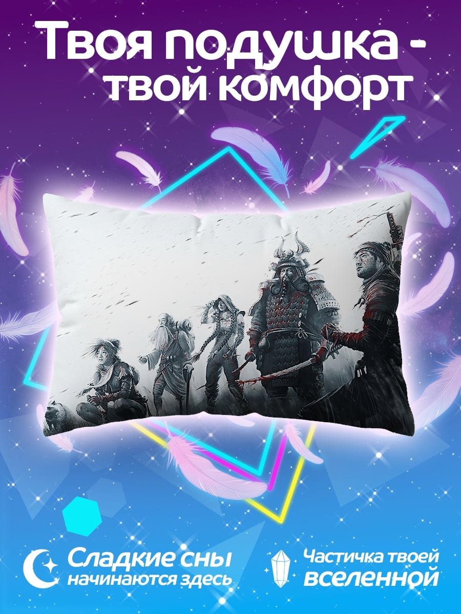 Подушка Группа самураев