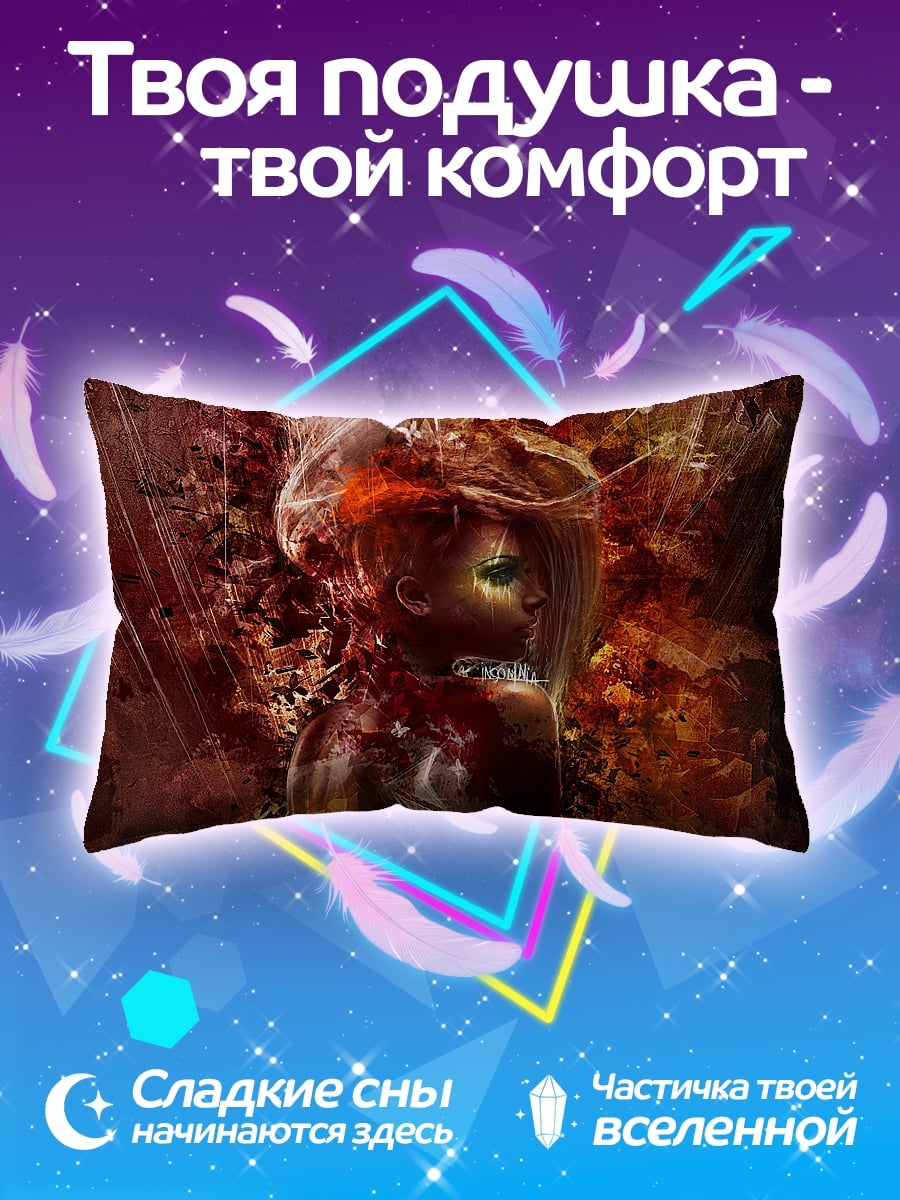 Подушка Огненный Ангел