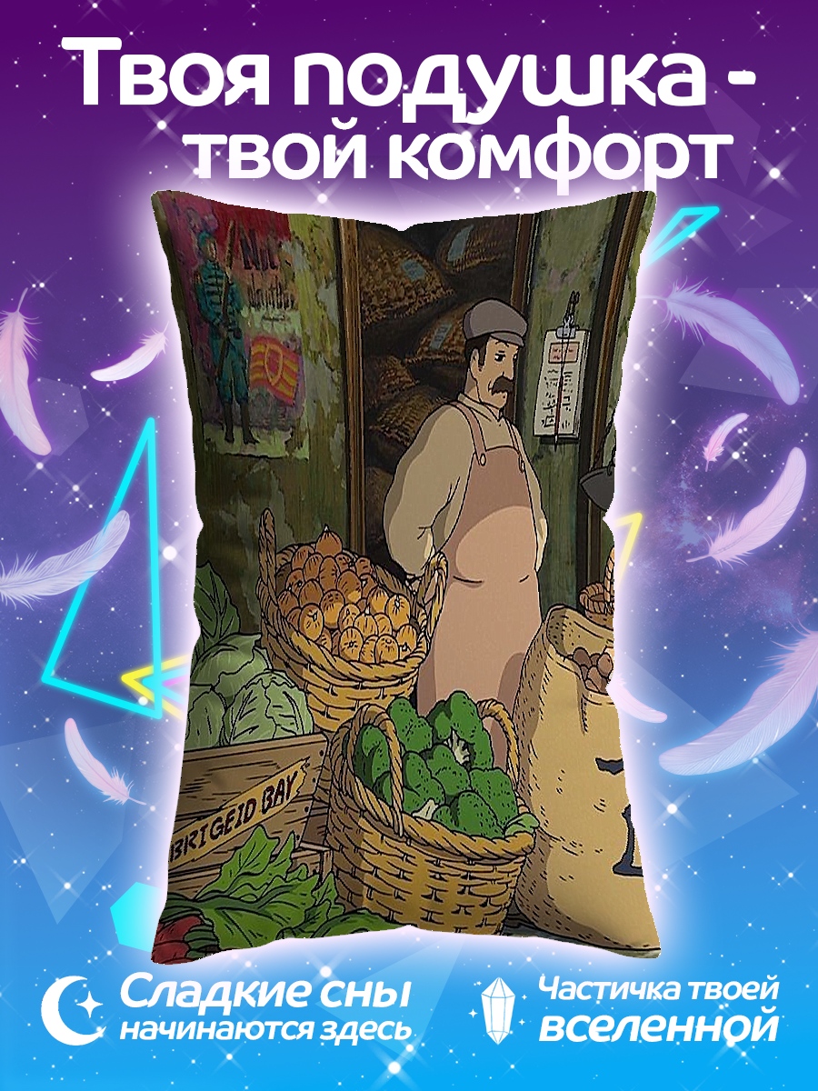 Подушка рынок Ghibli