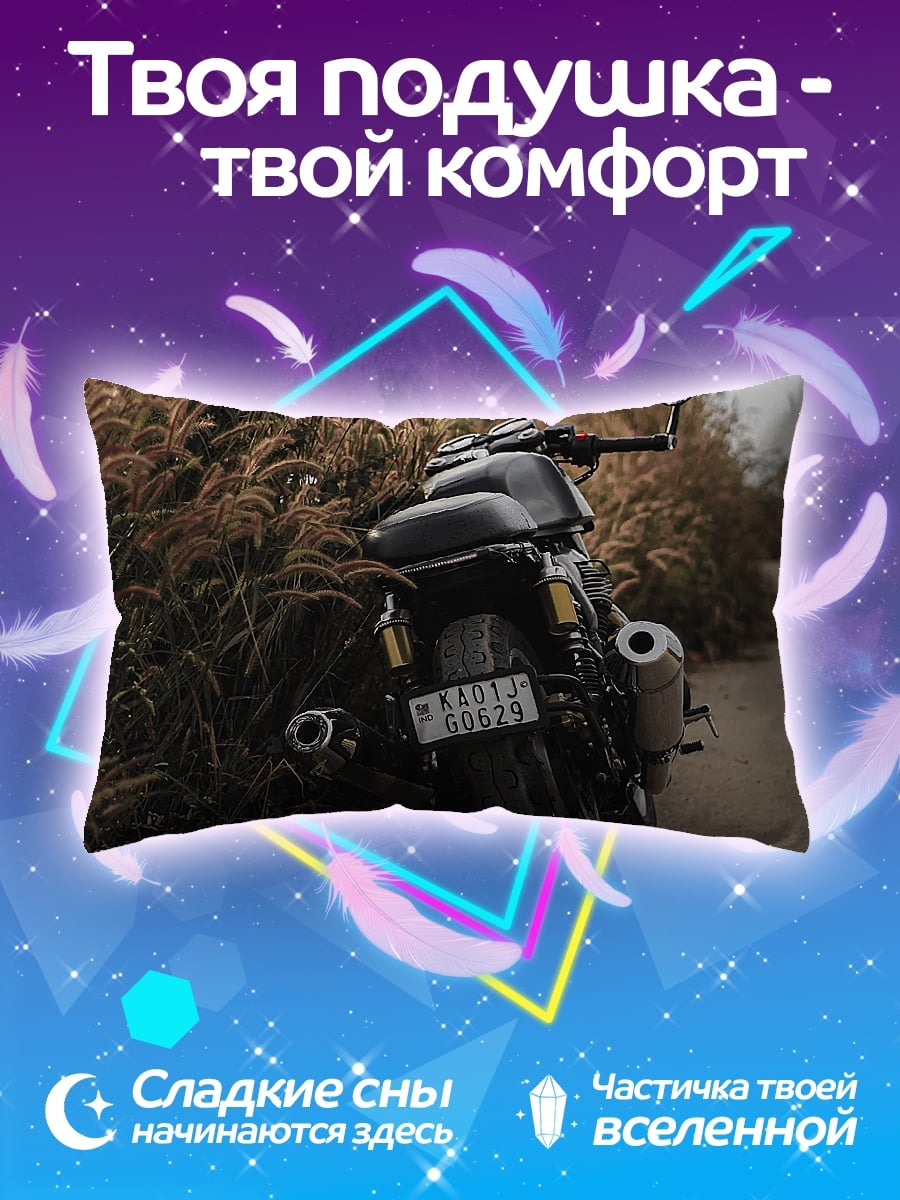 Подушка мотоцикл стоп знак