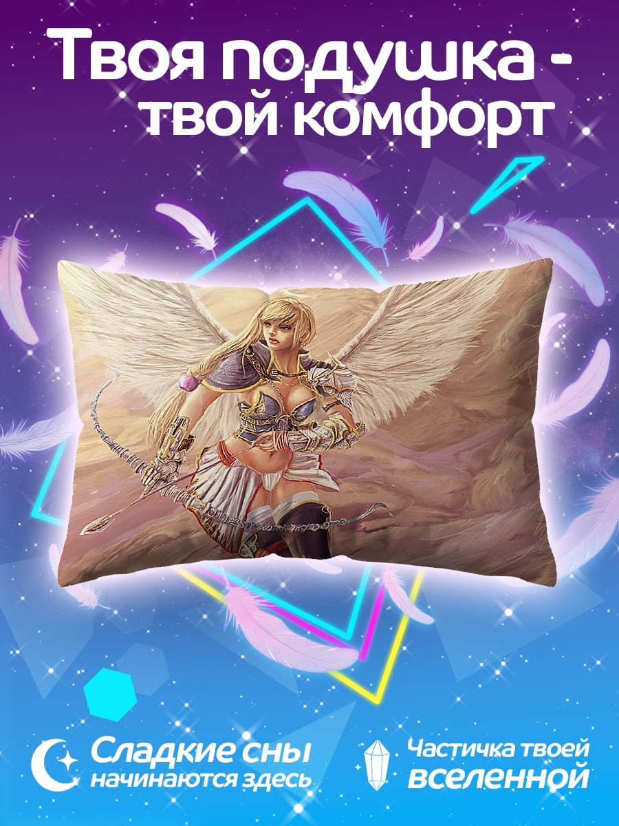 Подушка ангел воин