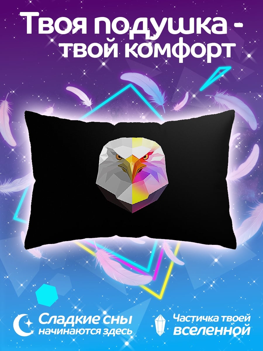 Подушка Геометрический орёл