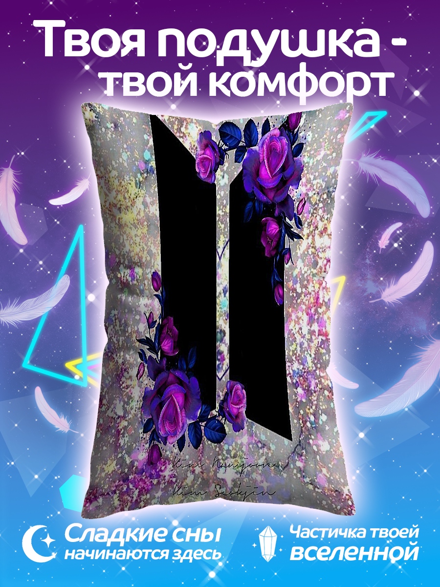 Подушка Логотип BTS