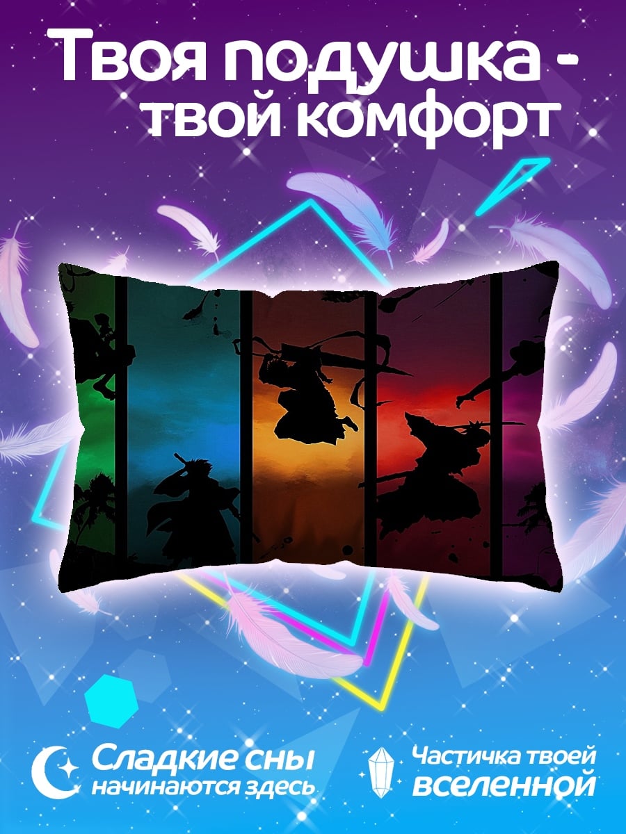Подушка Самураи в цвете