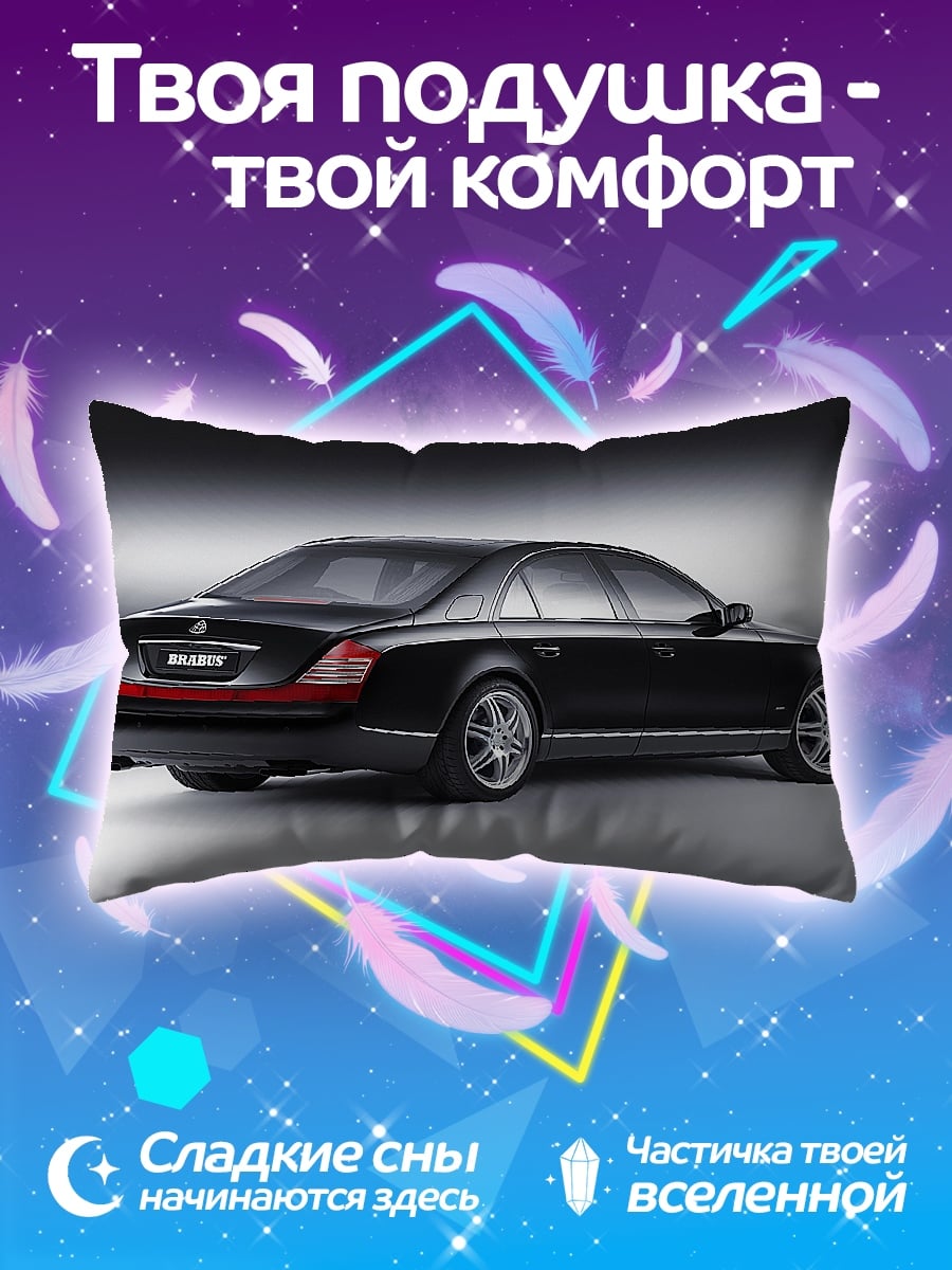 Подушка Черный Maybach Brabus