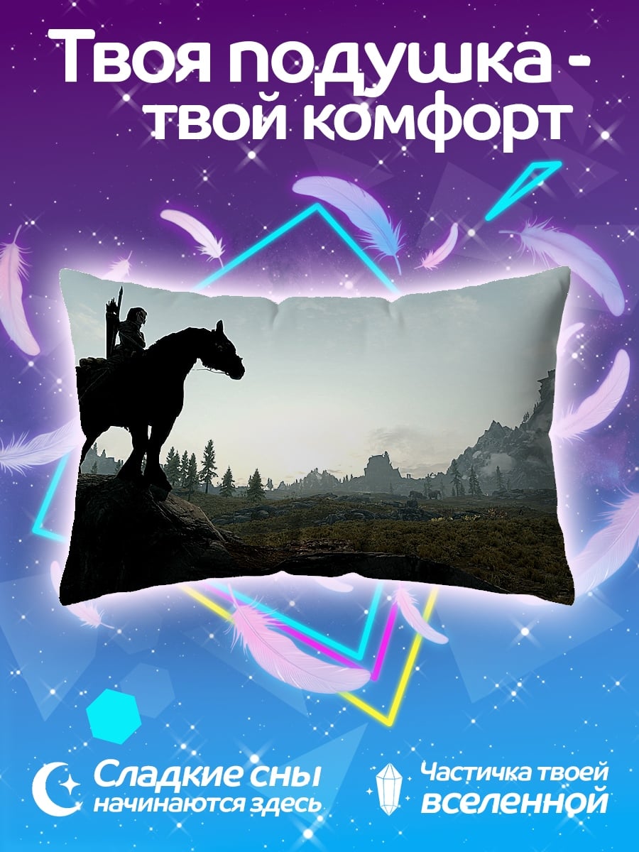 Подушка Всадник на коне