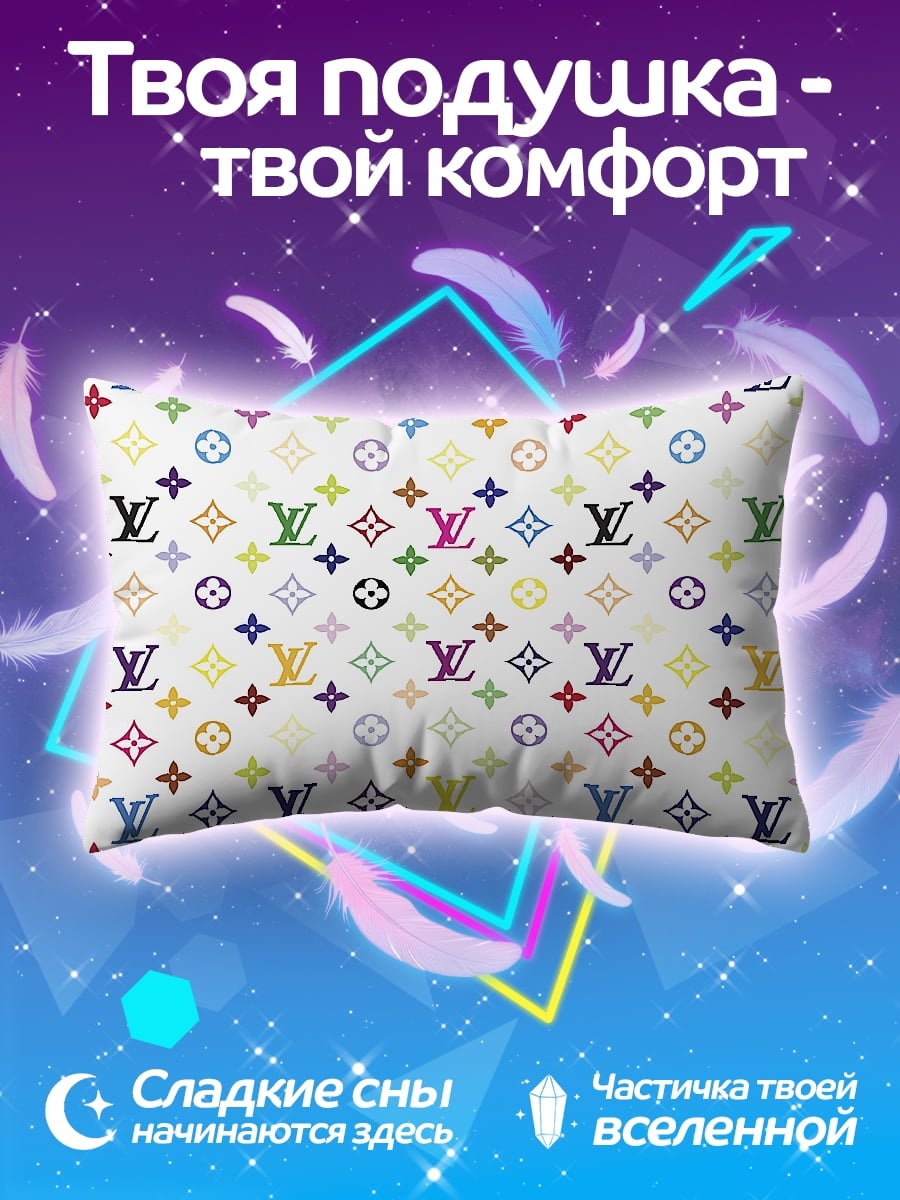 Подушка логотип Louis Vuitton
