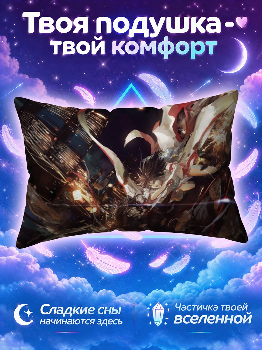 Подушка Рёги Шики в бою