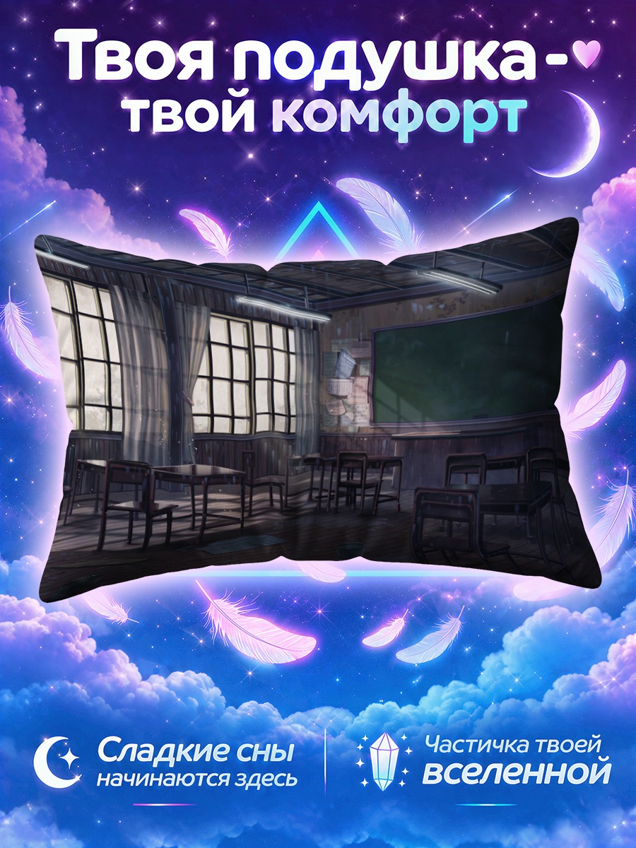 Подушка Заброшенный класс