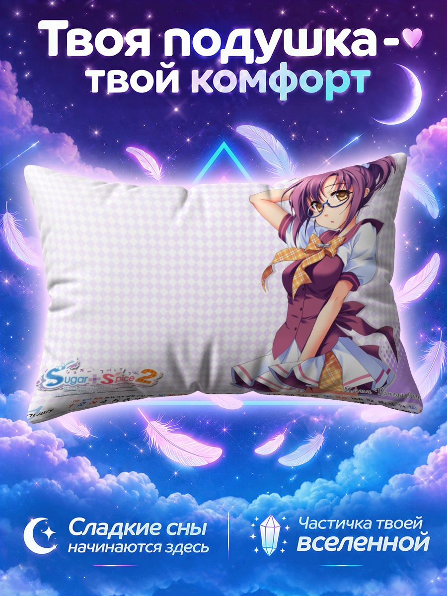 Подушка Сана Танэгасима в школе