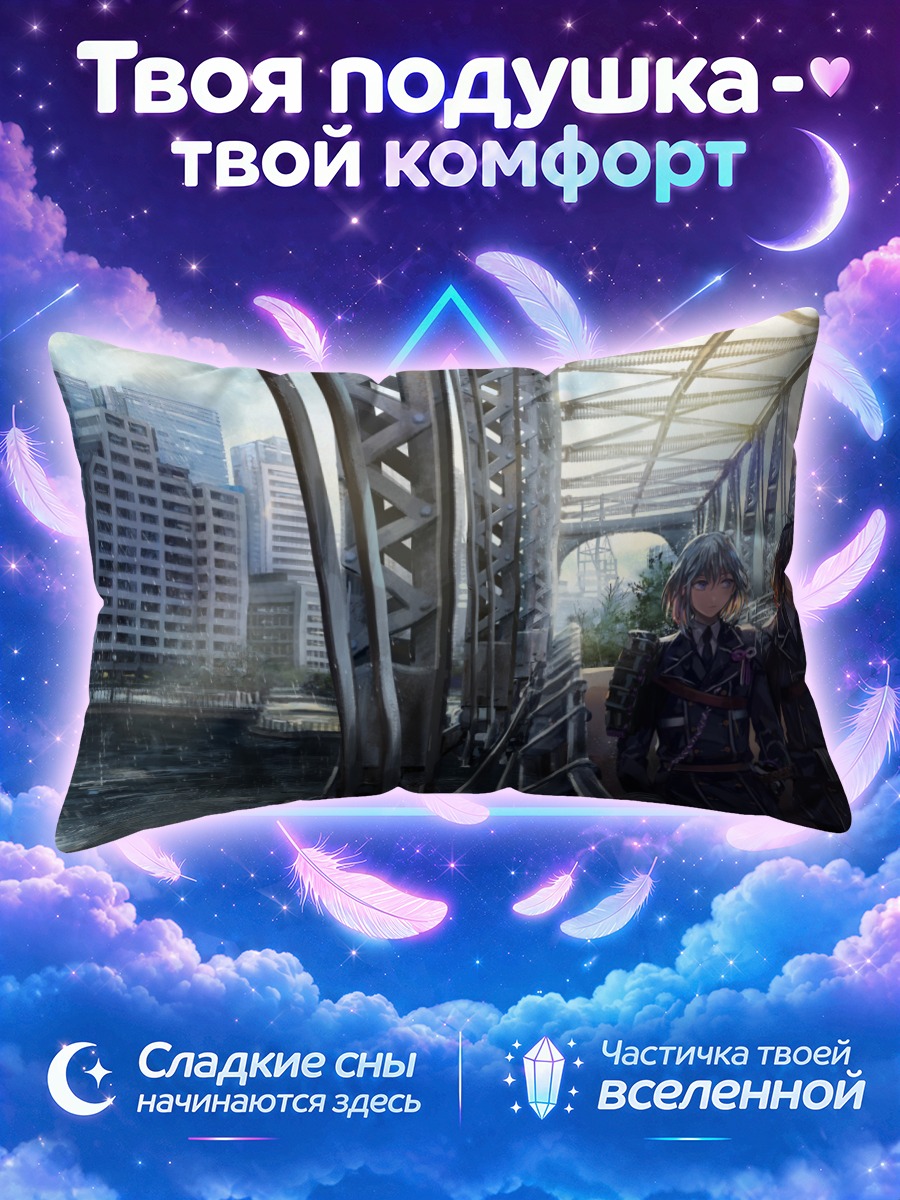 Подушка Тосиро в городе