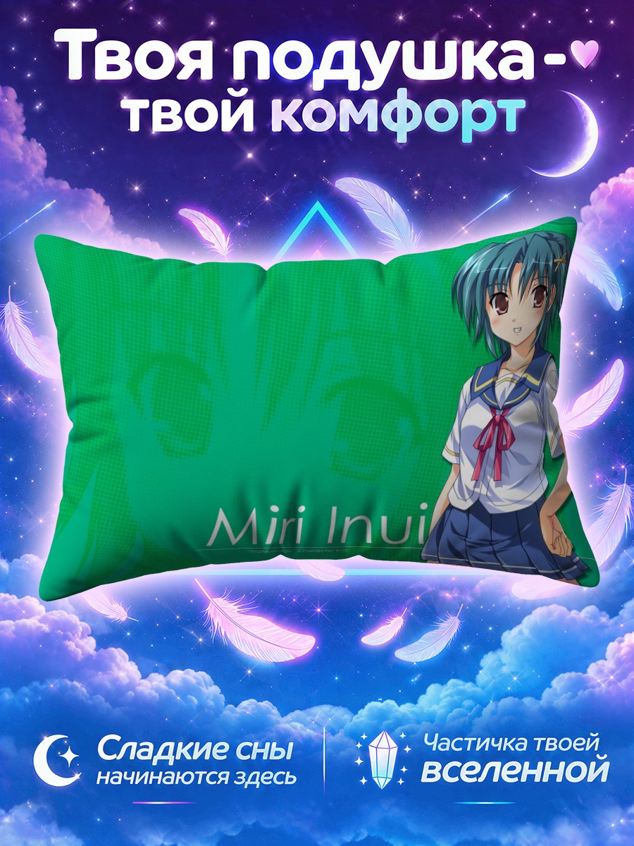 Подушка Мири Инуи в школе