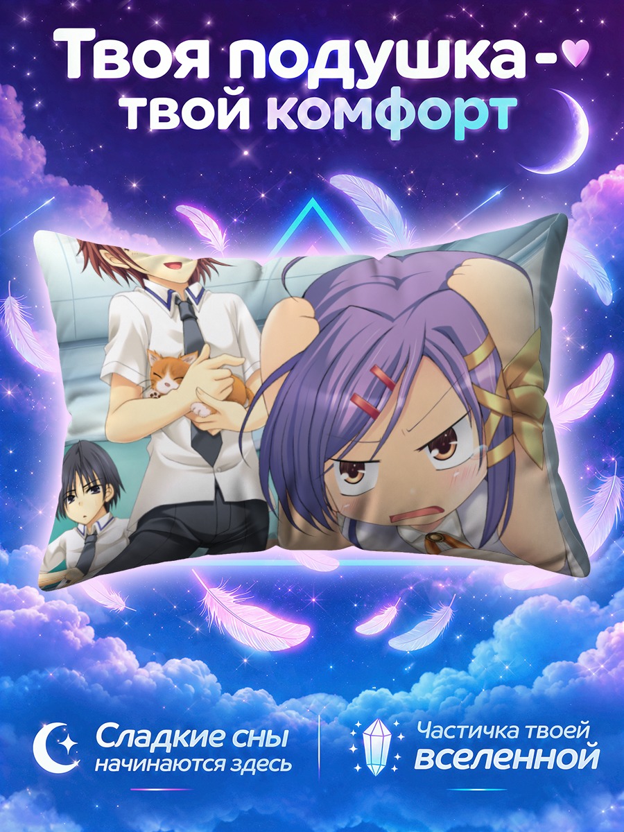 Подушка Аки Катасэ в школе