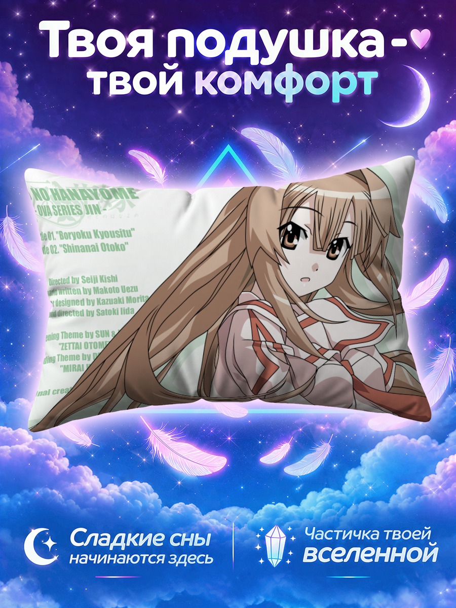 Подушка Сето Сан в школе